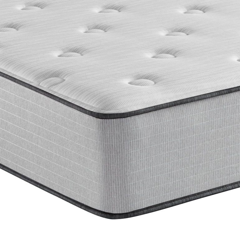 Corner view of the Beautyrest BR800 Medium mattress