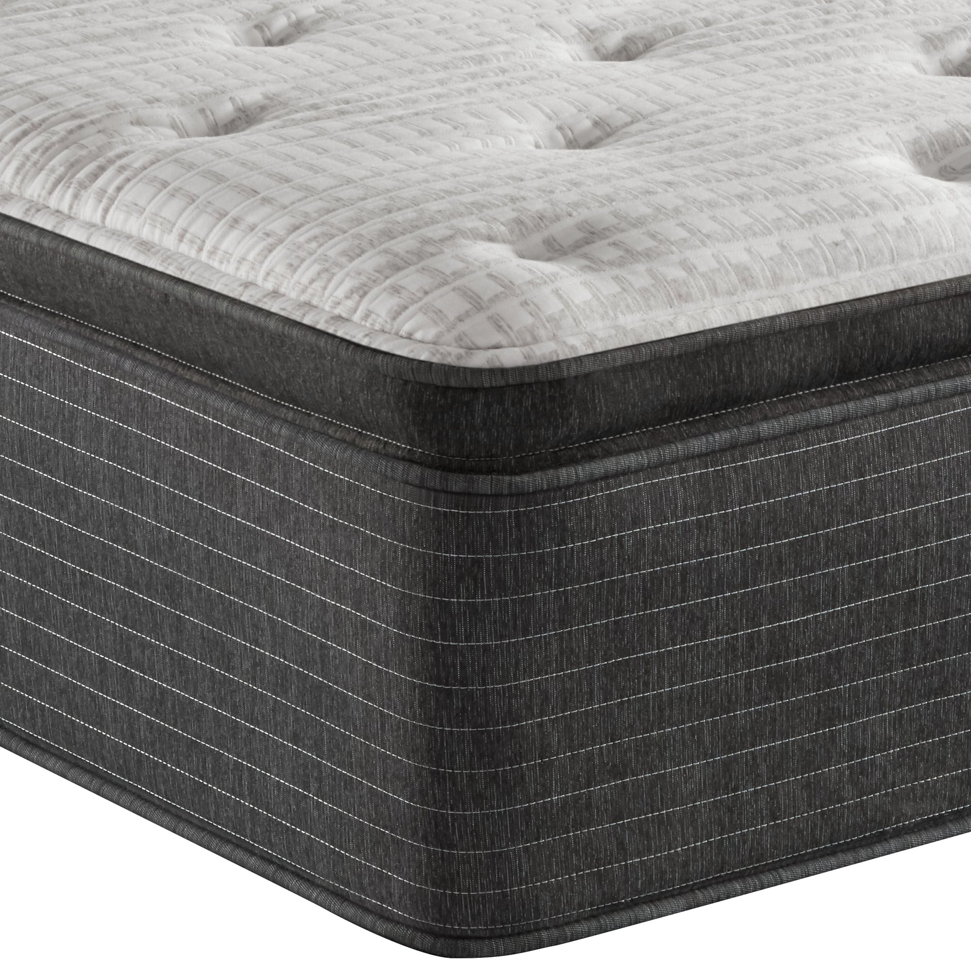 Corner view of the Beautyrest Silver BRS900-C Medium Pillow Top mattress